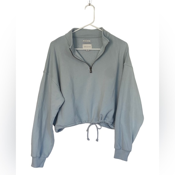 American Eagle Outfitters Tops - American Eagle AAH-mazingly Soft Half Zip, Size Medium